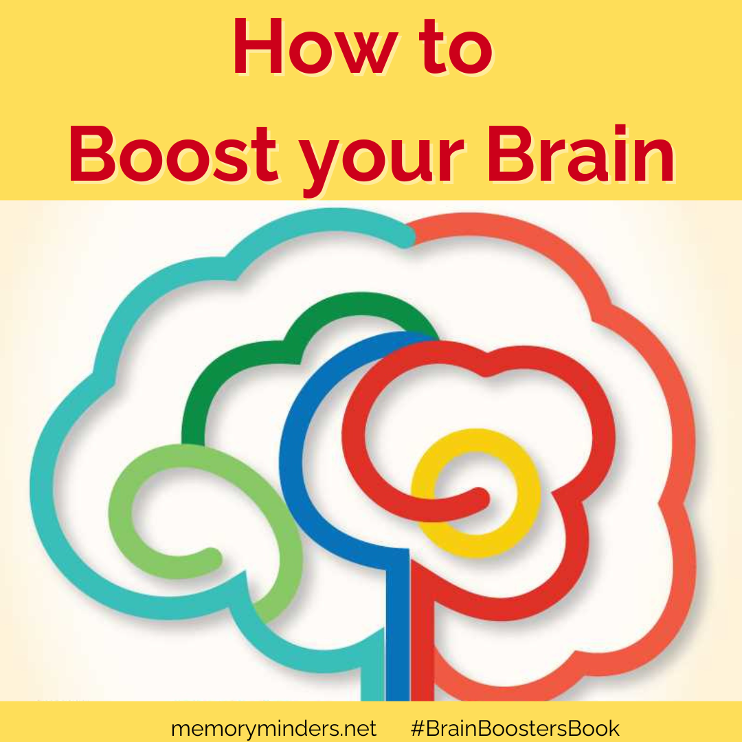 text how to boost your brain with brain graphic